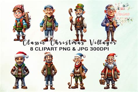 villagers clipart|christmas images clip art.